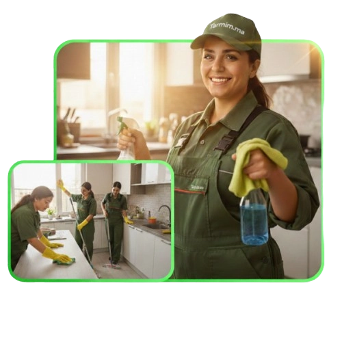 Clean modern home interior